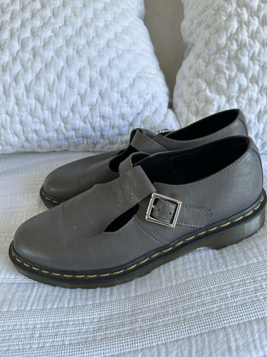 Doc martens grey - doc, leather