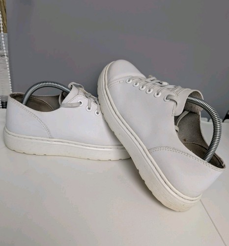 Martens dante white leather - martens,