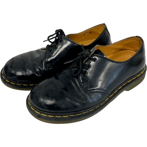 Martens black 1461 leather - martens,