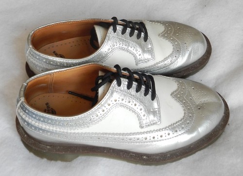 Martens silver and white - martens,