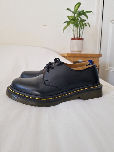 Martens black leather - black,