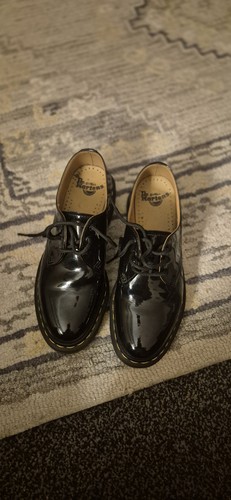 Martens doc black patent - martens,