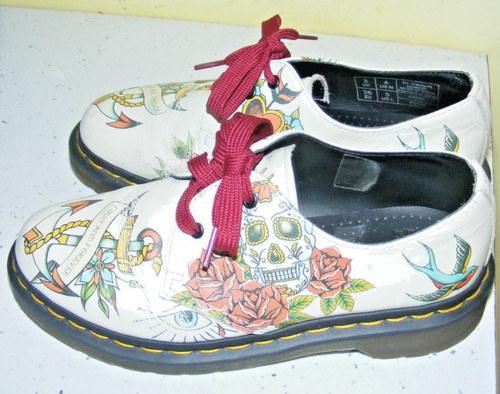 Doc martens white shoes - shoes, tattoo